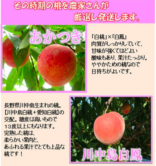 桃の種類１