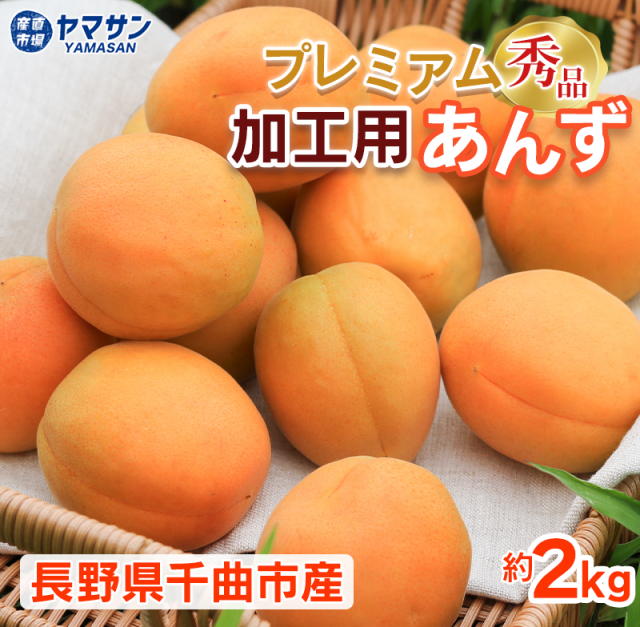 加工用プレミアムあんず秀品2kg